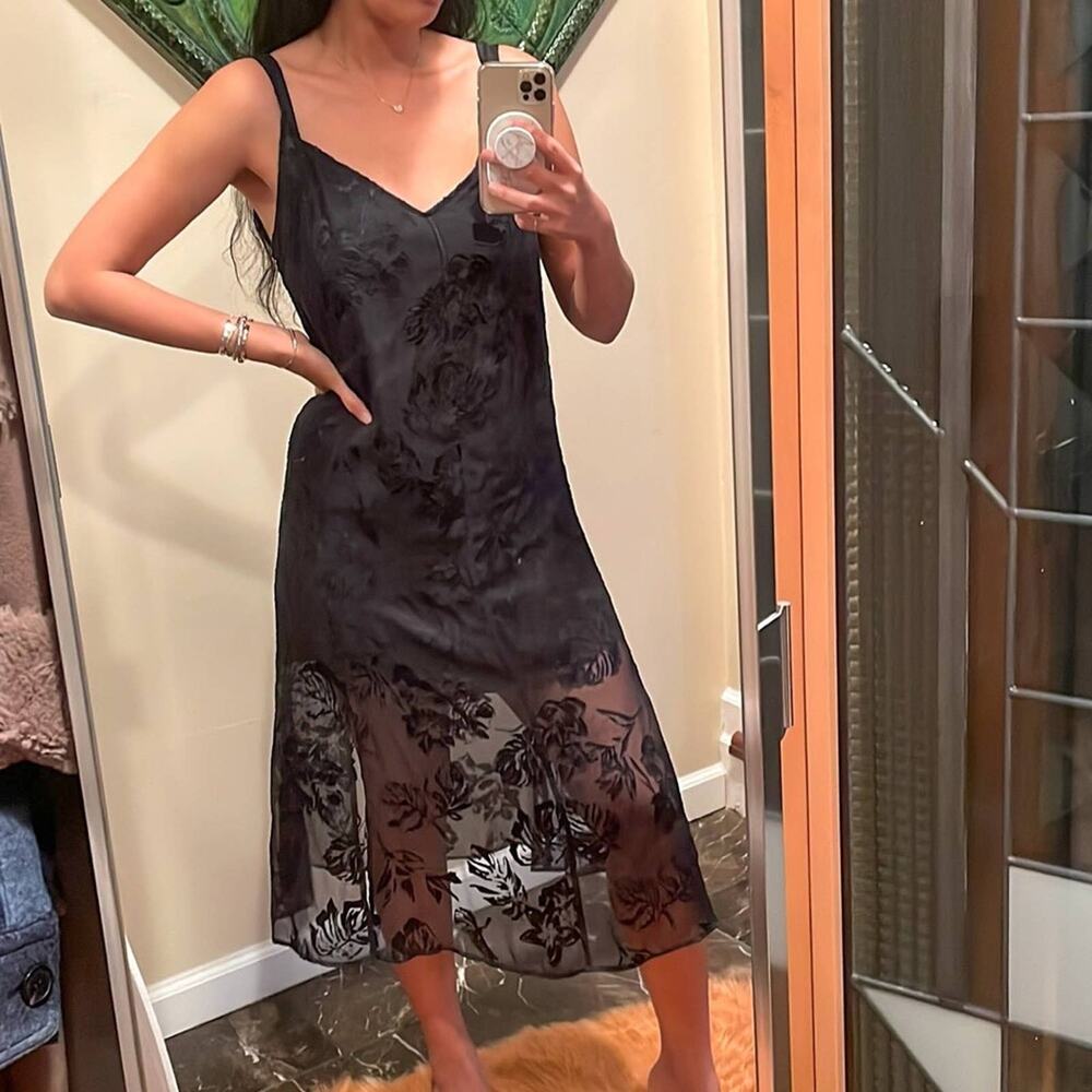 Rag and Bone Colette Slip Dress NWT Black